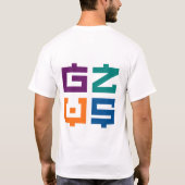 GZUS Tシャツ (裏面)