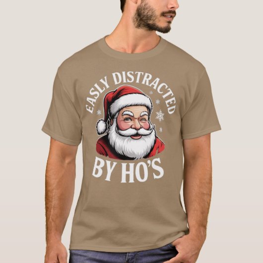 Hなことで気が散りやすい Tシャツ (正面)