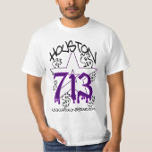 Hの町RIDAZの衣類-ヒューストン713 PURPワイシャツの販売 Tシャツ (正面)