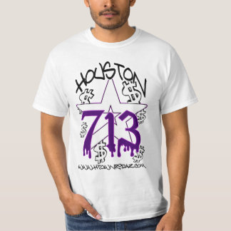 Hの町RIDAZの衣類-ヒューストン713 PURPワイシャツの販売 Tシャツ