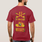 Hの軍隊、第17騎兵隊M551 SheridanTCのワイシャツ Tシャツ (裏面)