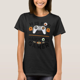 HはハードコアゲーマーのハロウィンビデオゲームCos用 Tシャツ