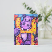 HはヒポポタマスのH ポストカード (スタンド正面)