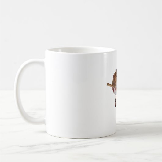 Hは収穫用マウス コーヒーマグカップ (左)