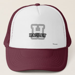 HはHadleyのためです キャップ