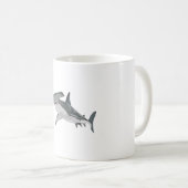 HはHammerhead Shark コーヒーマグカップ (正面右)