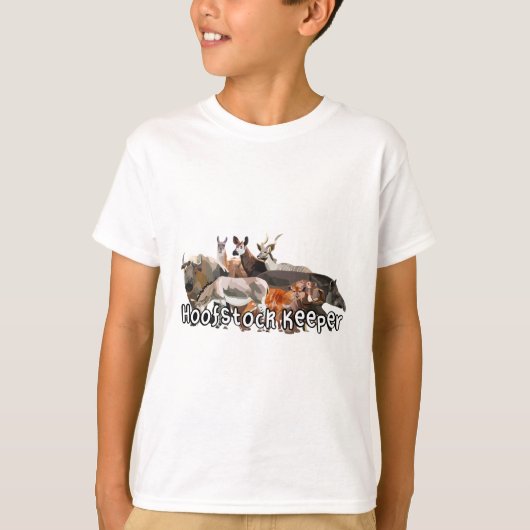 HはHoofstock Keeper向け Tシャツ (正面)