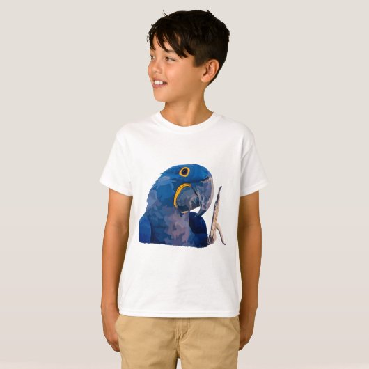 HはHyacinth Macaw用 Tシャツ (正面フル)