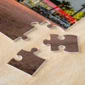 hを均等にするtybeeの島の町のサバンナのジョージアの海 ジグソーパズル (側面)