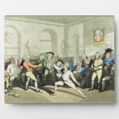 Hアンジェロ氏のフェンシング学院はチャールズが刻んだ フォトプラーク (正面)