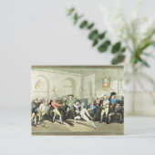 Hアンジェロ氏のフェンシング学院はチャールズが刻んだ ポストカード (スタンド正面)