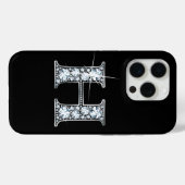 Hダイアモンドフェイクモノグラム Case-Mate iPhoneケース (裏面 (横))