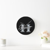 Hダイヤフェイクモンドモノグラム ラウンド壁時計 (ホーム)