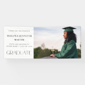 Hフォトモダン大学院バナー – 白 横断幕 (横)