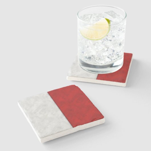 Hホテルウォーターカラー航海のシグナルマリタイム国旗 ストーンコースター (横)