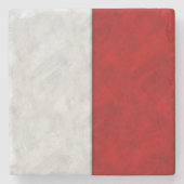 Hホテルウォーターカラー航海のシグナルマリタイム国旗 ストーンコースター (正面)