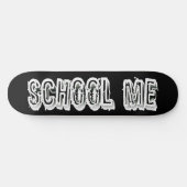 Hメタル半透明Wht スケートボード (横)