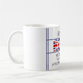 H及びMの王室のな結婚式2018年- コーヒーマグカップ (左)