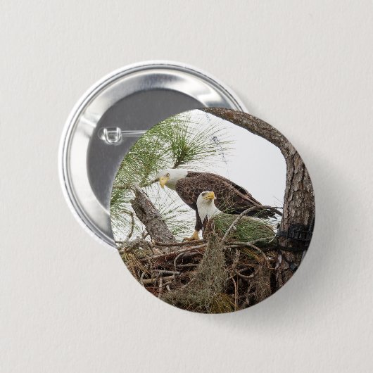 H及びMボタン 缶バッジ (正面&裏面)