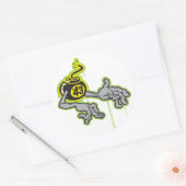 H爆弾43 ラウンドシール (封筒)