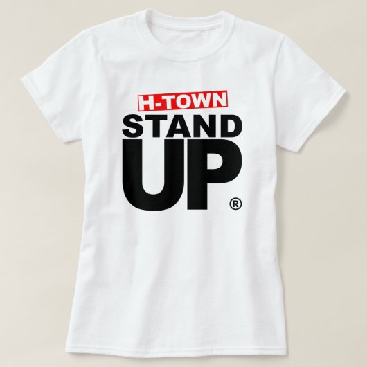 H町(レディース) Tシャツ (デザイン正面)