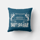 H1ハンマー不停止可能フード付きスウェットシャツ クッション (裏面)