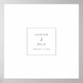 H100ゲストサインイ結婚ングのポスター記念デコール ポスター (正面)