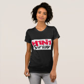 H1N1生存者のギア Tシャツ (正面フル)