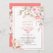 H2ダスティバラ赤面アジダレアブルンチバブリーインブ 招待状 (正面/裏面)