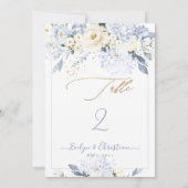 H2ブルーアジサイバラテーブルNo. 招待状 (裏面)