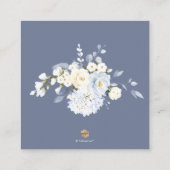 H2ブルーアジサイバラレシピリクエスト エンクロージャーカード (裏面)