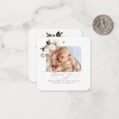 H2赤面バラドラゴンフライシャワーありがとう ノートカード (正面/裏面インサイチュ)