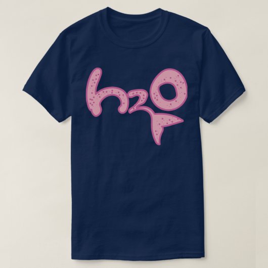 h20 tシャツ (デザイン正面)