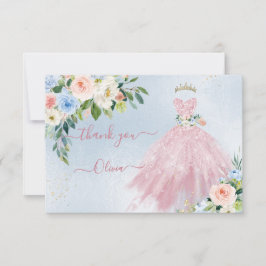 H2 ピンク ブルー キラキラ クイーンセニョーラ ドレス ありがとうございます 招待状