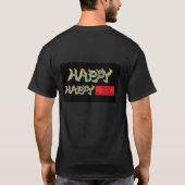 H2 PROJECT "HAPPY HAPPY" Tシャツ (裏面)