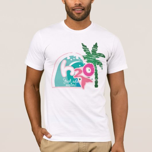 H2Oのロゴ Tシャツ (正面)