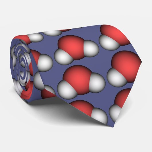 H2Oの分子 ネクタイ (ロール)