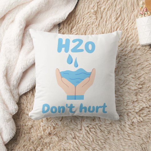 h2oは傷つけない クッション (ブランケット)