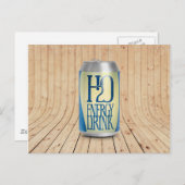 h2oエネルギー飲料 ポストカード (正面/裏面)