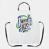 H2Oスクリプトが必要 エプロン (正面)