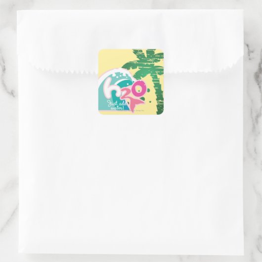 H2Oロゴ スクエアシール (バッグ)