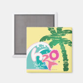 H2Oロゴ マグネット (正面/裏面)