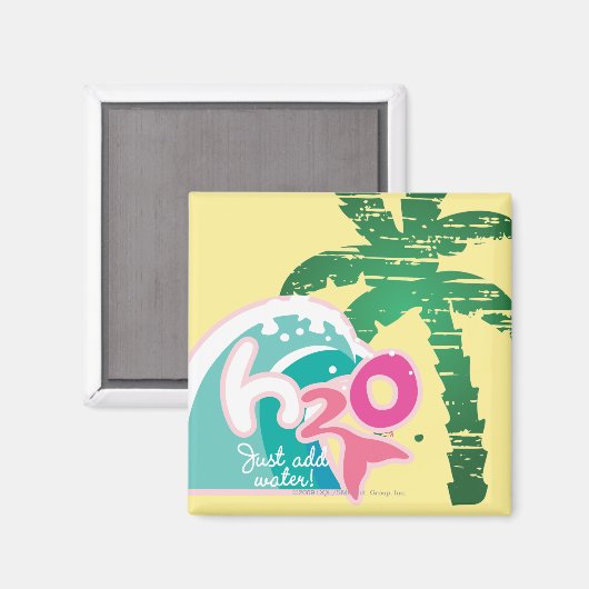 H2Oロゴ マグネット (正面/裏面)