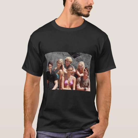H2O 水を加えるだけ Tシャツ (正面)