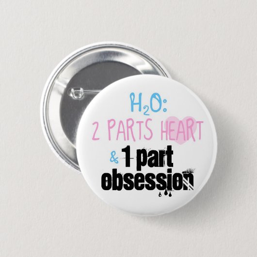 H2O 缶バッジ (正面&裏面)