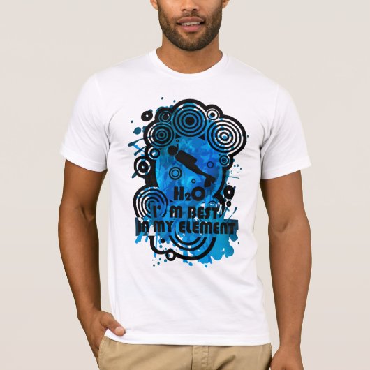 H2O_DIVER Tシャツ (正面)