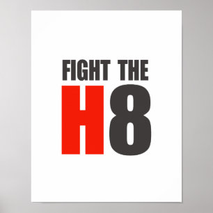H8を戦って下さい ポスター