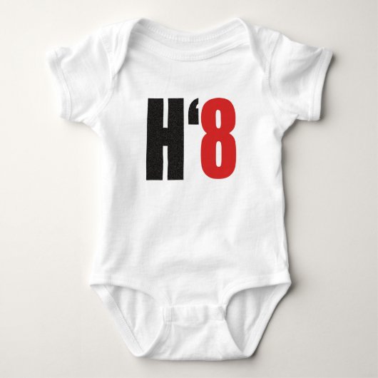 H8TE -支柱8のいいえ投票しないで下さい Tシャツ (正面)
