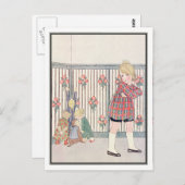 H.いけな Willebeek Le Mairによる子供とおもちゃの撮影 ポストカード (正面/裏面)