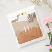 H -イニシャルモノグラムレターH抽象デザイン フェイバーバッグ (封をした状態)